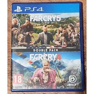 Far Cry 4 and Far Cry 5 PS4 Double Pack 2 Game Playstation 4